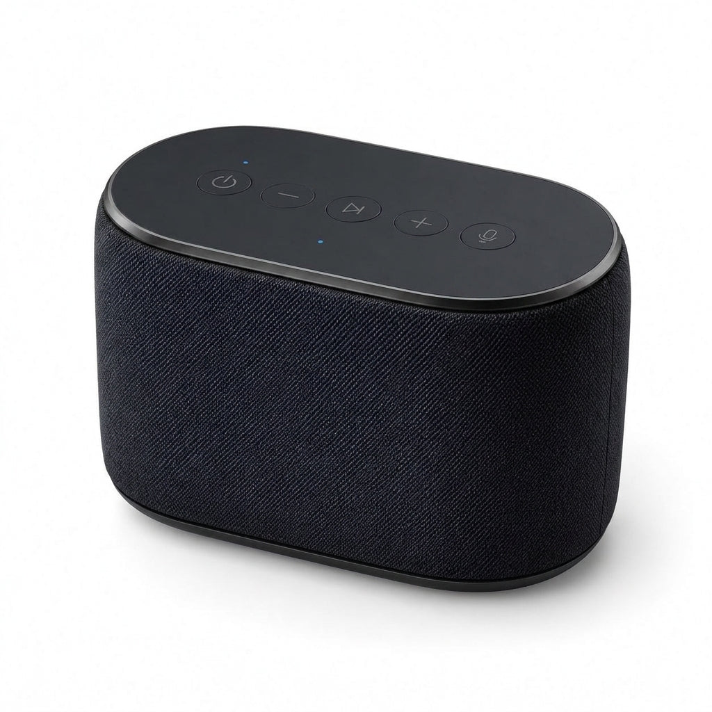 Yucvallo™ Arc Mini Bluetooth Speaker – Portable Wireless Home Speaker with USB-C Charging, Stereo Pairing & Built-In Microphone