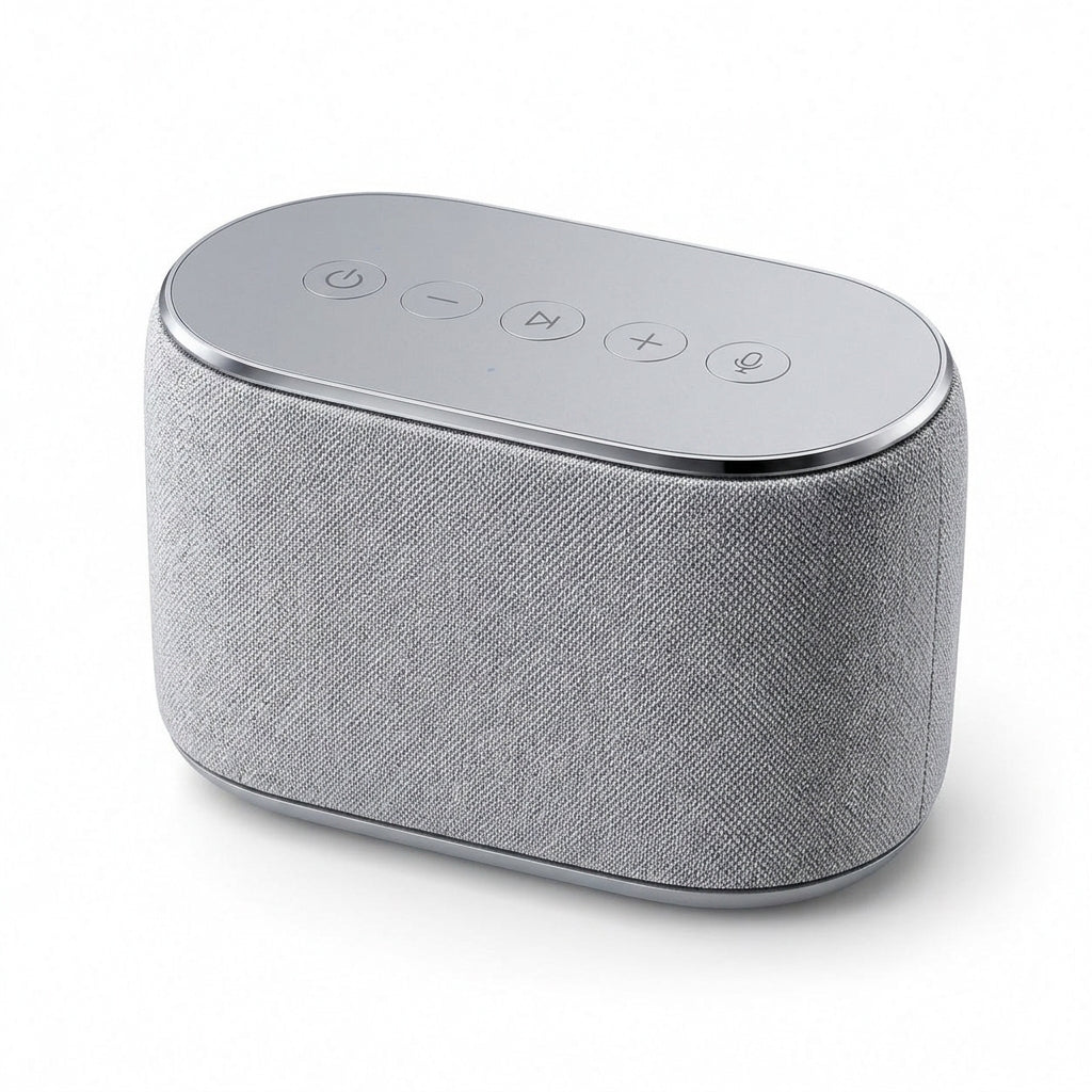 Yucvallo™ Arc Mini Bluetooth Speaker – Portable Wireless Home Speaker with USB-C Charging, Stereo Pairing & Built-In Microphone
