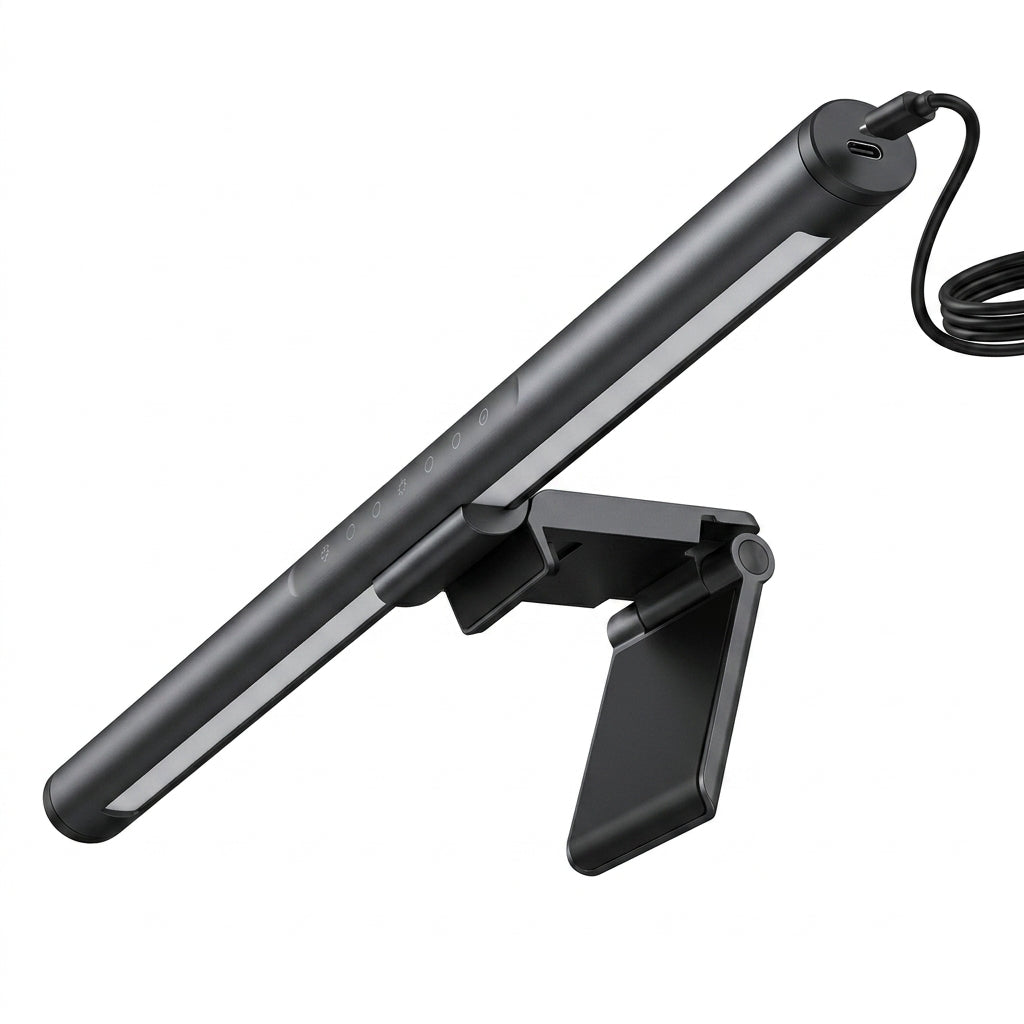 Yucvallo™ LumiBar Monitor Light – USB-C LED Screen Light Bar with Adjustable Brightness & Color Temperature
